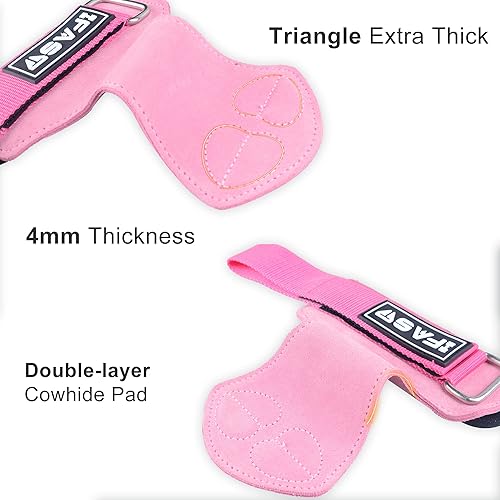 Miniatura 6 de IFAST Cinturón de levantamiento de pesas y correas de muñeca, cinturón de levantamiento de pesas para mujer con cinturón de soporte lumbar acolchado