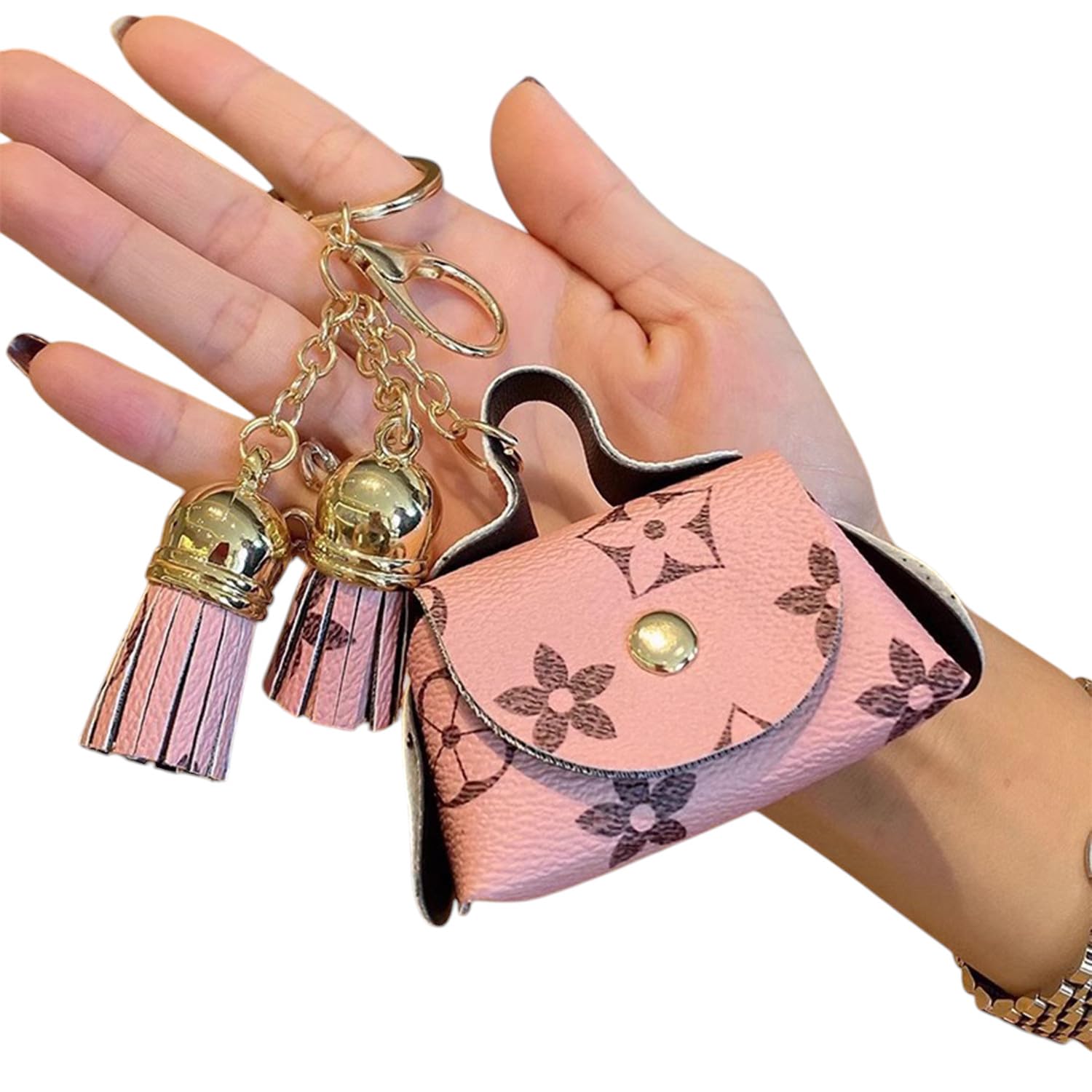 flenzy PVC Cute Purse Pendant Keychain With Strip-picture-23