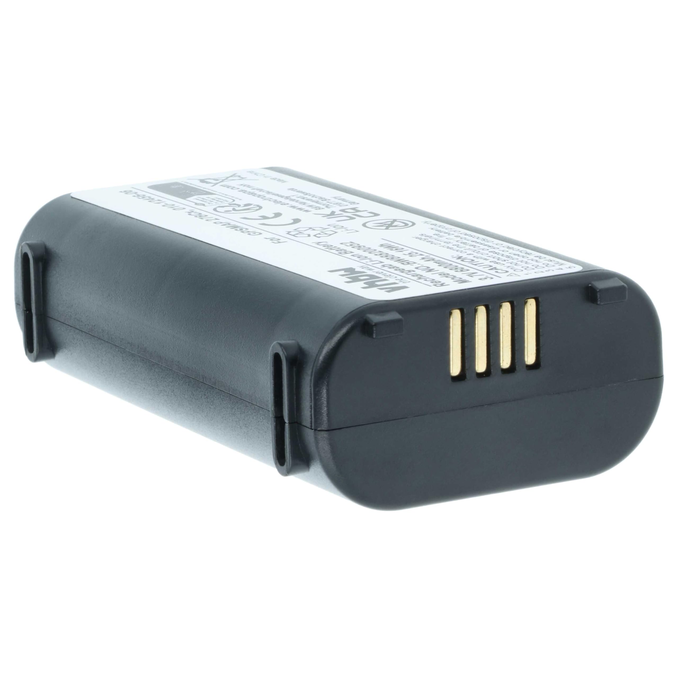 vhbw Akku Ersatz für Garmin 361-00092-00, 010-12456-06 für GPS Tracker, Navigationsgeräte (6800 mAh, 3,7 V, Li-Ion)
