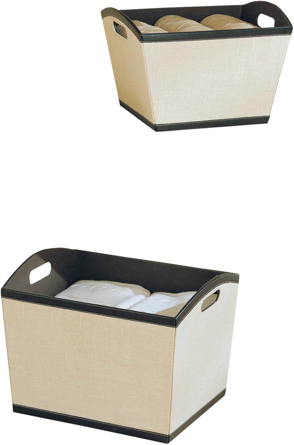 Organize It All Jute Arch Basket, 1Large/1Small Amazon.ca Home