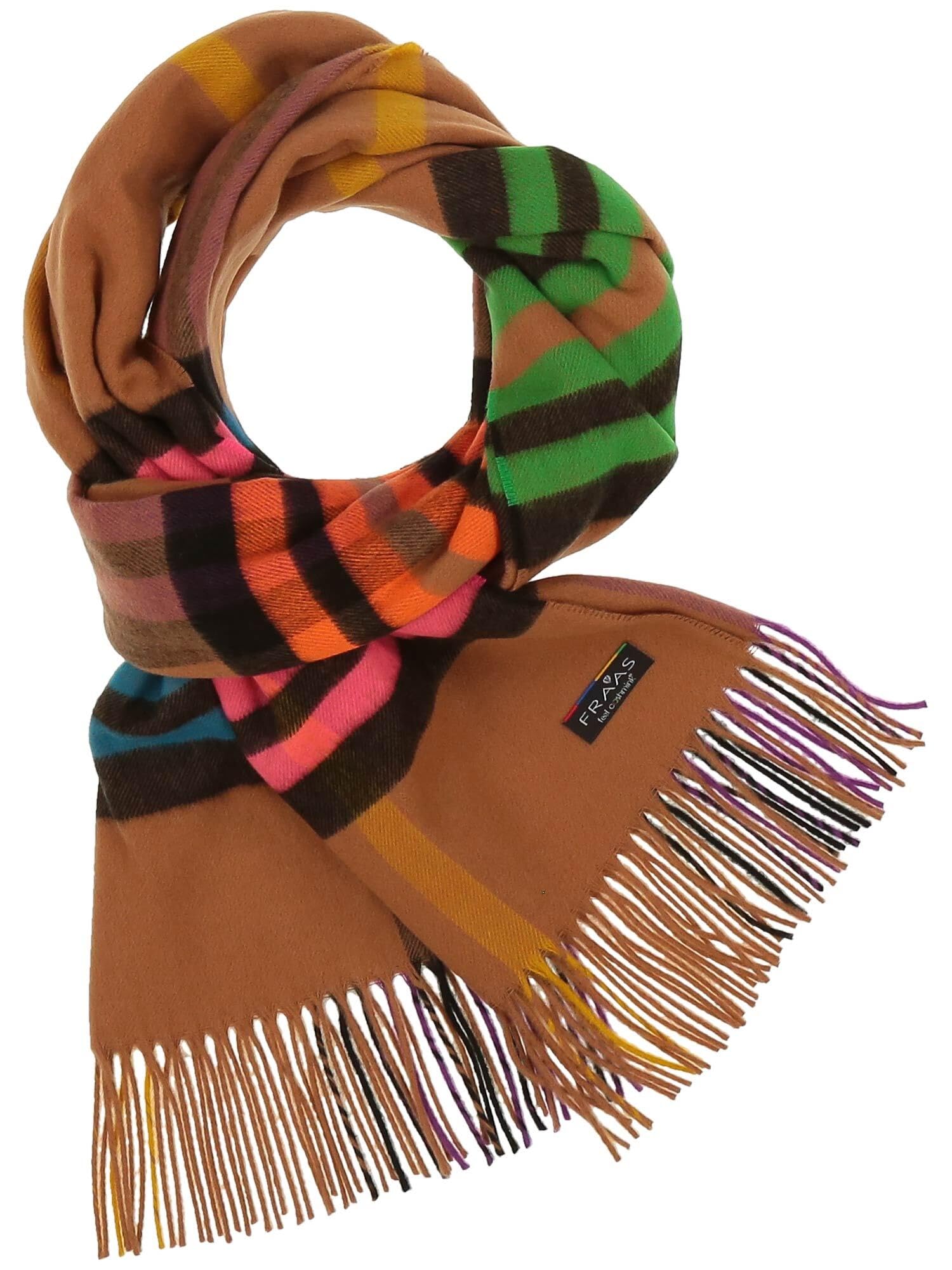 FRAAS Cashmink Schal 56 x 200 cm - Weicher als Kaschmir - Made in Germany - Schal kariert für Damen und Herren - Perfekt für Herbst und Winter