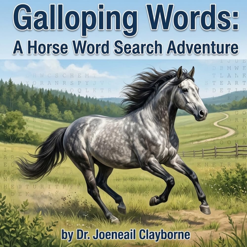 Galloping Words: A Horse Word Search Adventure: The Ultimate Puzzle Book for Horse Lovers