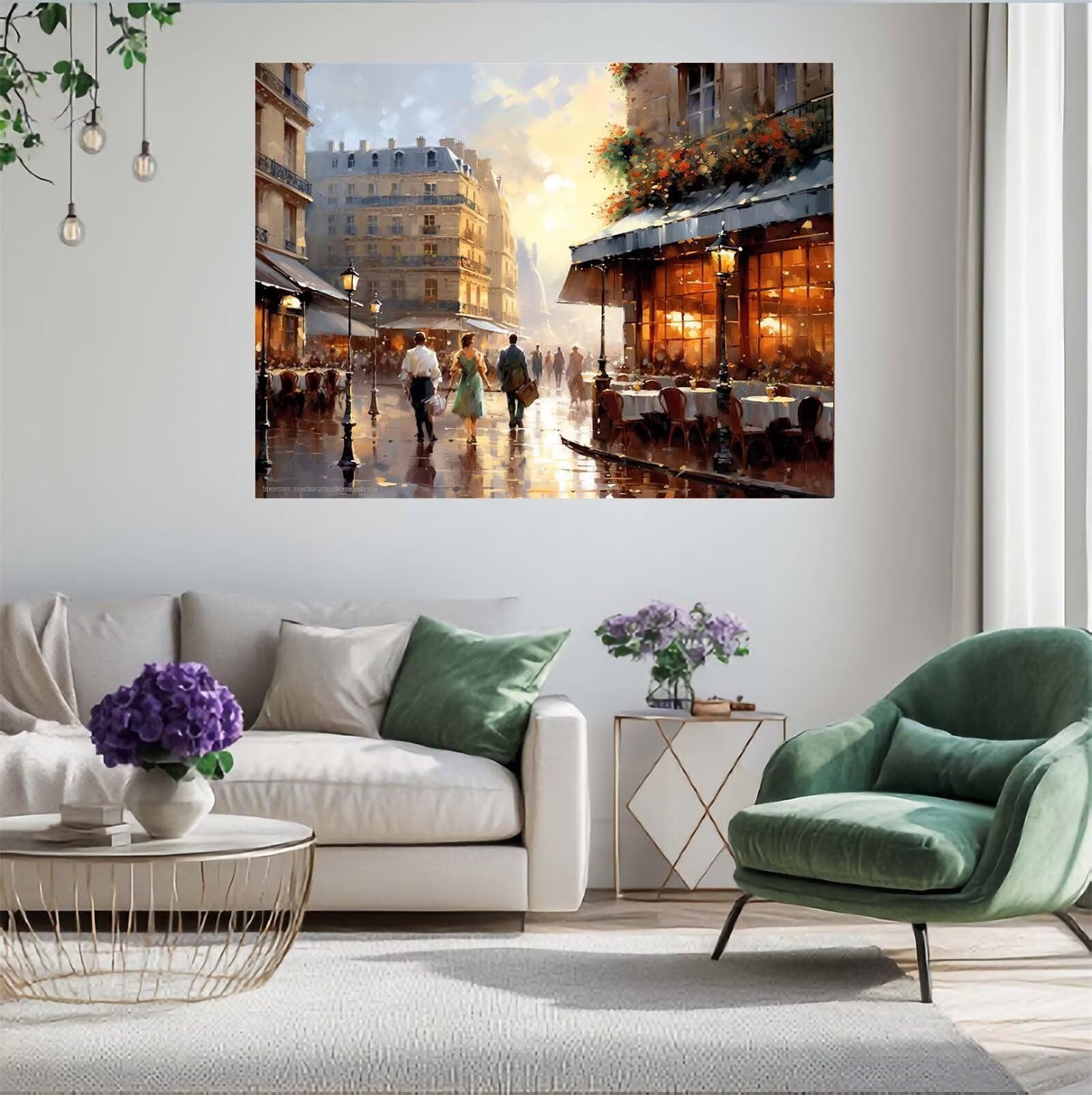 New York Puzzle 2000 Pezzi Adulti, 5D DIY Puzzle Strada Pattern Design con Confezione Regalo per Regalo Donna, Attività Famiglie Impegnative Principianti per Home Wall Bedroom Decor 99 x 70 cm -940Y