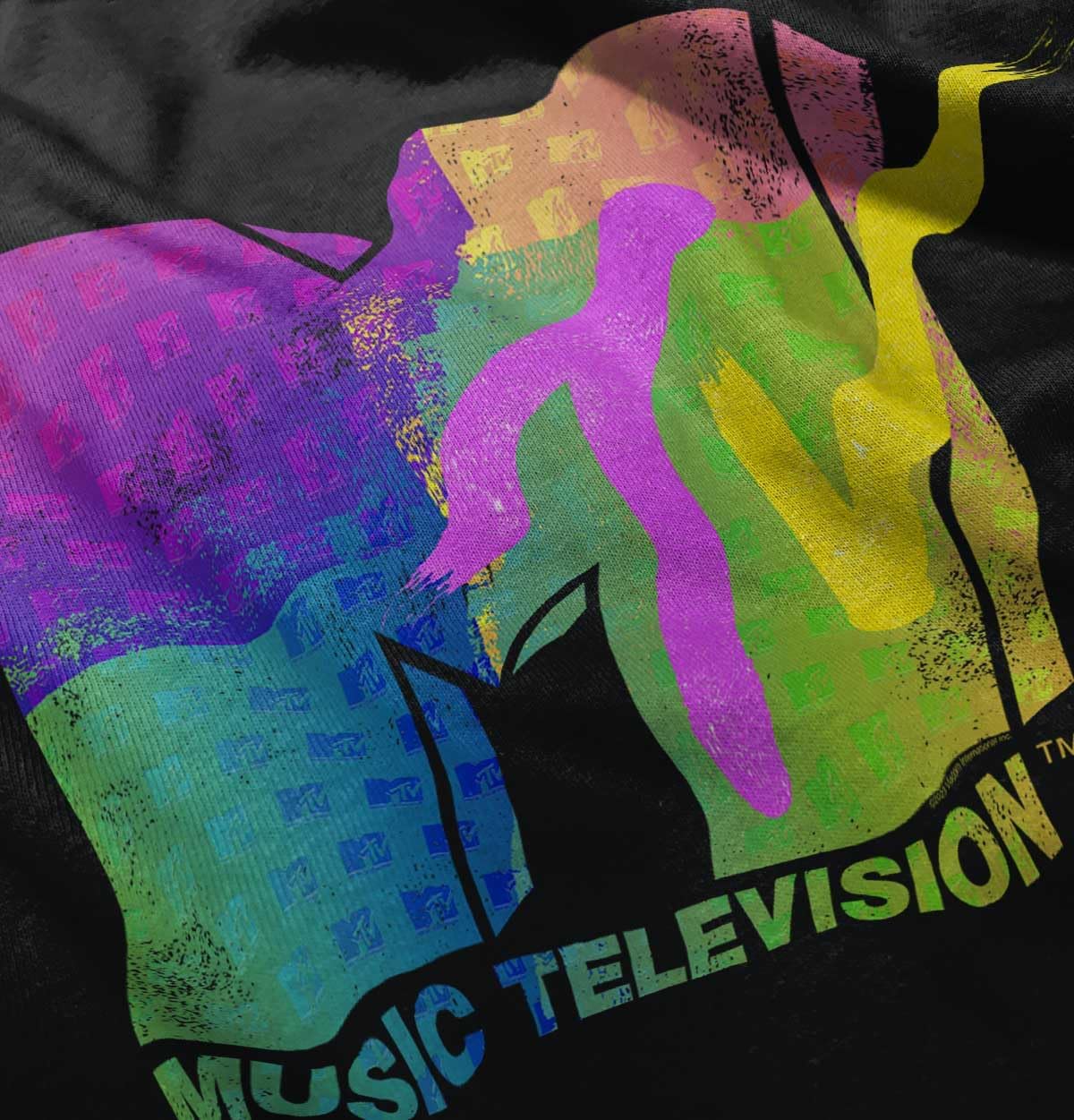 Retro MTV Distressed Stamps Logo Toddler Boy Girl T Shirt