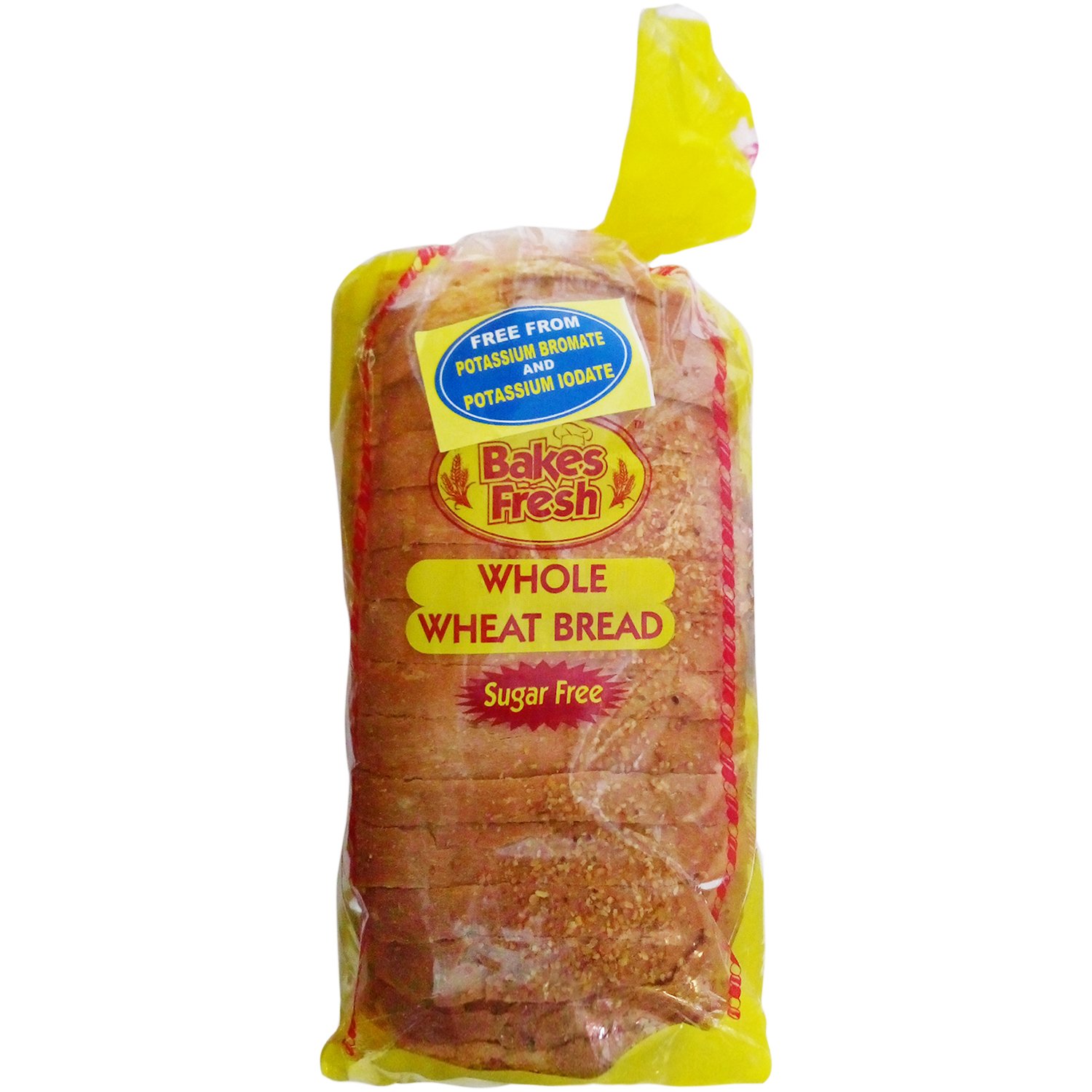 Bakes Fresh Whole Wheat Bread Sugar Free, 400g Pack Amazon.in
