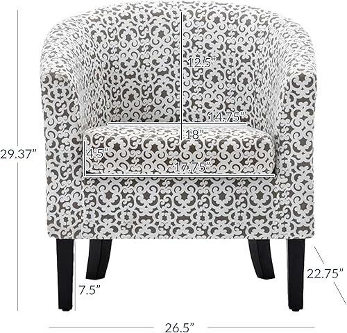 Miniatura 3 de BELLEZE - Sillón de piel sintética para sillones y sillas Blanco y marrón,Beige,Negro -,Negro y Beige,Azul Coral,Marrón,Caramelo,Estampado