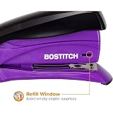Bostitch Office Inspire 15 Sheet Stapler - One Finger, No Effort, Spring Powered Stapler - Assorted Colors, No Color Choice (1491) – view 2