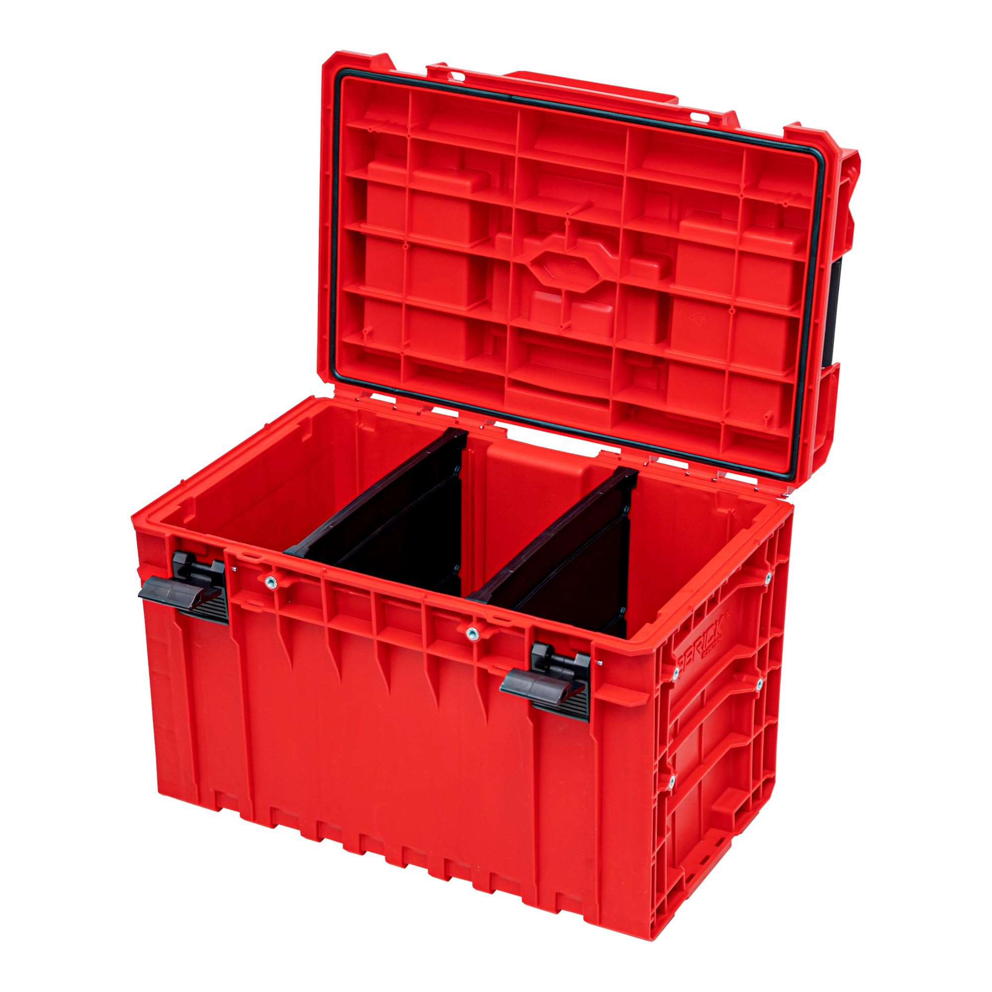 Toolbrothers RHINO ONE 450 2.0 PROFI RED ULTRA HD Custom walizka narzędziowa organizer modułowy 585 x 385 x 420 mm 52 l można układać w stos IP66