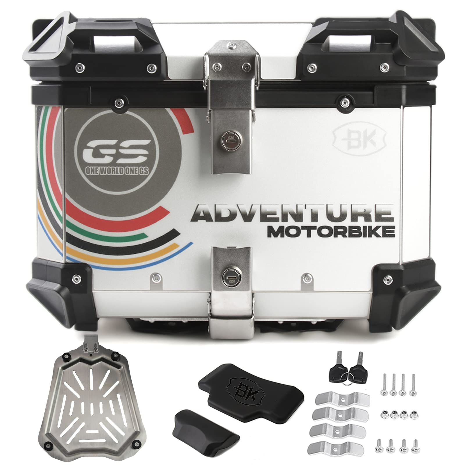 人気商品超目玉 目玉商品 BK-MOTOR バイク リアボックス 大容量 45L