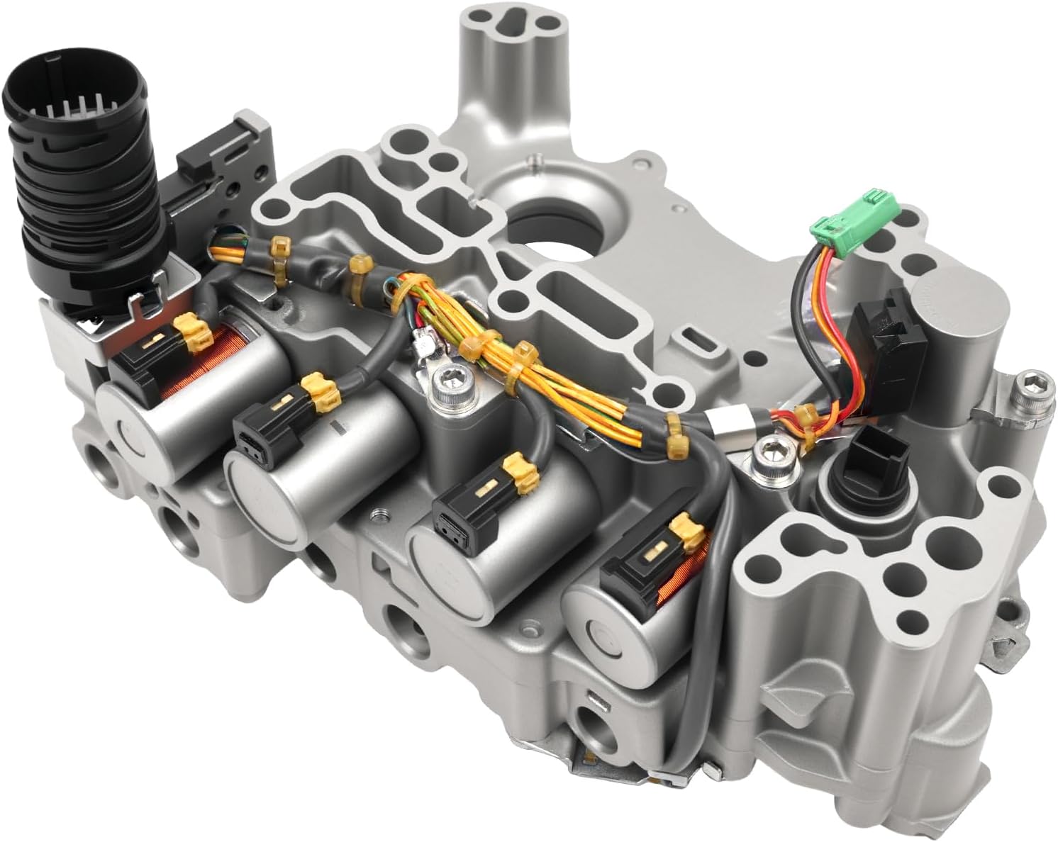 Transmission Valve Body Replacement for RE0F11A JF015E CVT Transmission w/Solenoid Compatible with Nissan Versa Sentra 1.6L 1.8L 2013-2019 Sylphy Tiida NV200 Qashqai Sunny Mitsubishi RVR ASX