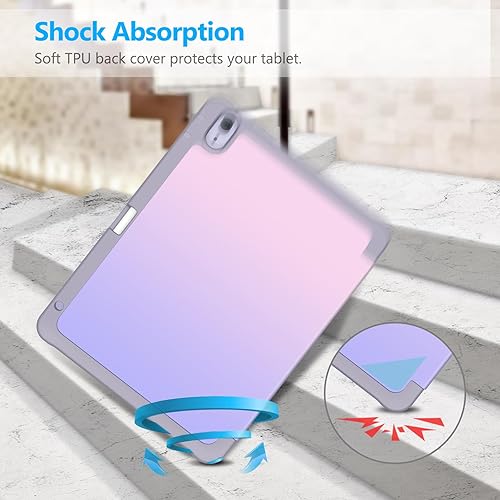 Miniatura 7 de Fintie SlimShell - Funda para iPad Air de 11 pulgadas, M3 (2025)  M2 (2024), iPad Air de 5 (2022)  4 generación (2020) de 10.9 pulgadas, cubierta