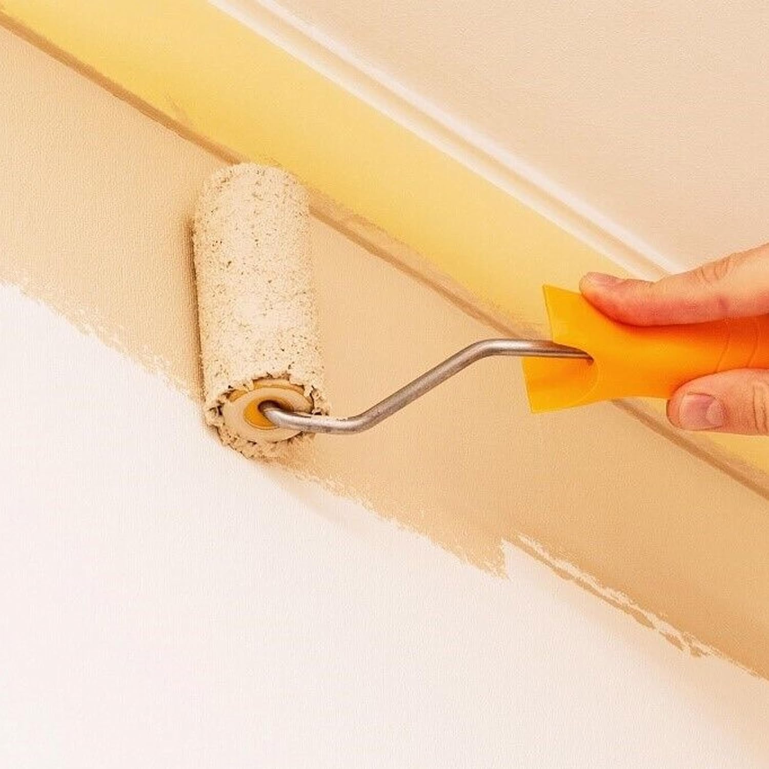DETERMONDO 36 Nastro Carta Gommata 25mm x 50m Adesivo Professionale per Mascheratura e Pittura Ideale per Imbianchini ed Imballaggio, Sigillatura e Protezione Superfici
