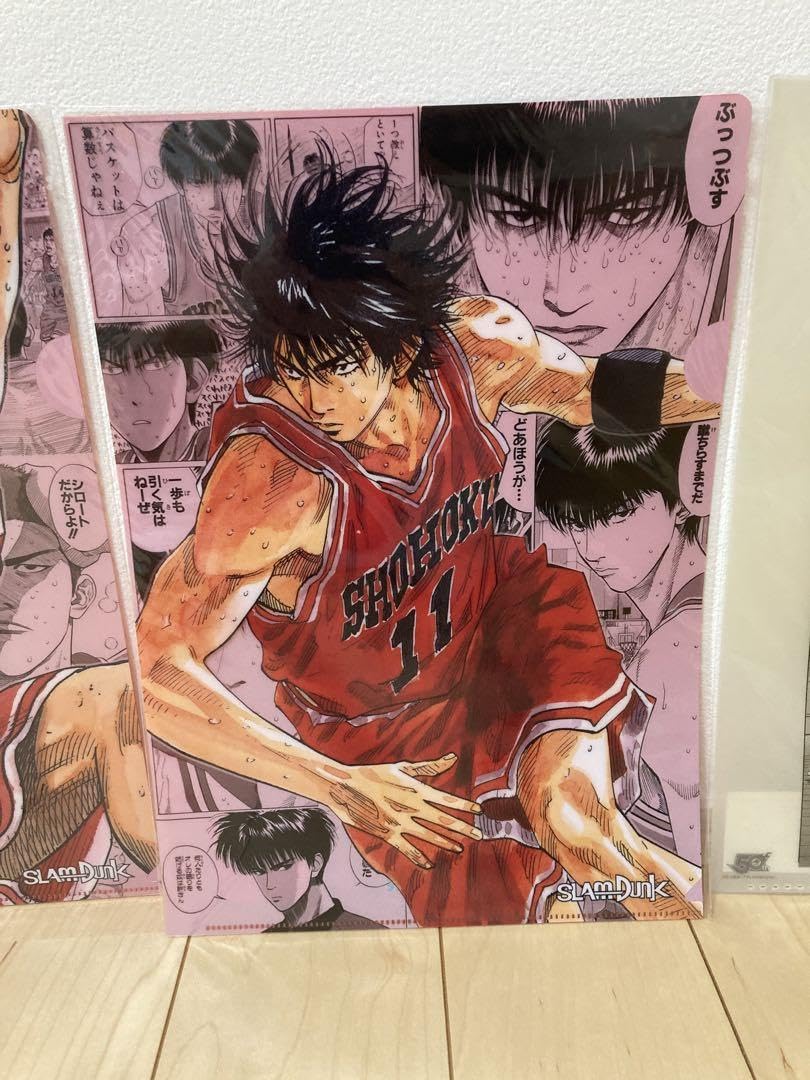 ジャンプ50周年記念展vol.2『SLAM DUNK』クリアファイルセット ジャンプ50周年記念展vol.2『SLAM DUNK』クリアファイルセット