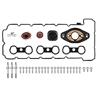Vista 9 de Tapa de válvula de motor de aluminio con junta compatible con BMW 128i 2006-2013 328i 328ixDrive X3 323i 528i 528ixDrive X5 328x 264-935 11127552281
