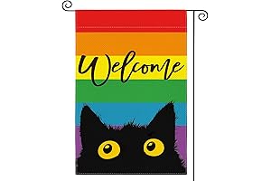 AVOIN LGBTQ Pride Flag of Welcome to My Pride Garden