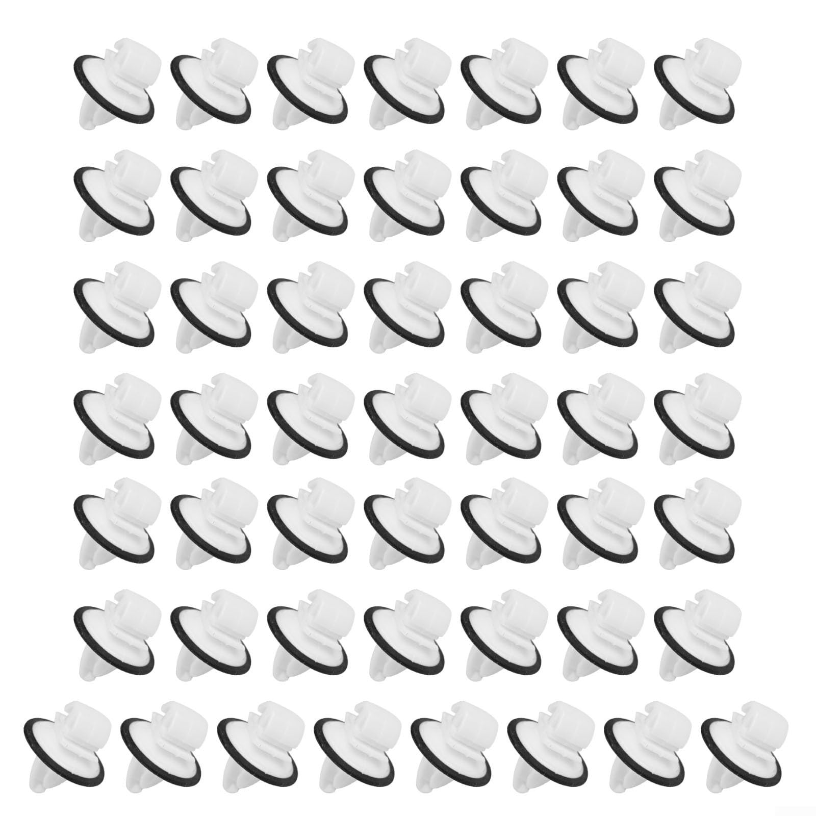 50 Clips Pare-chocs Blancs Pour Mercedes Sprinter Mk3 - Référence A9109910000, Clips De Fixation Plastique - 9