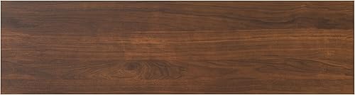 Miniatura 156 de SIMPLIHOME Lowry - Mesa auxiliar cuadrada de madera de acacia maciza y metal, de 22 pulgadas de ancho, moderna, industrial en marrón envejecido café