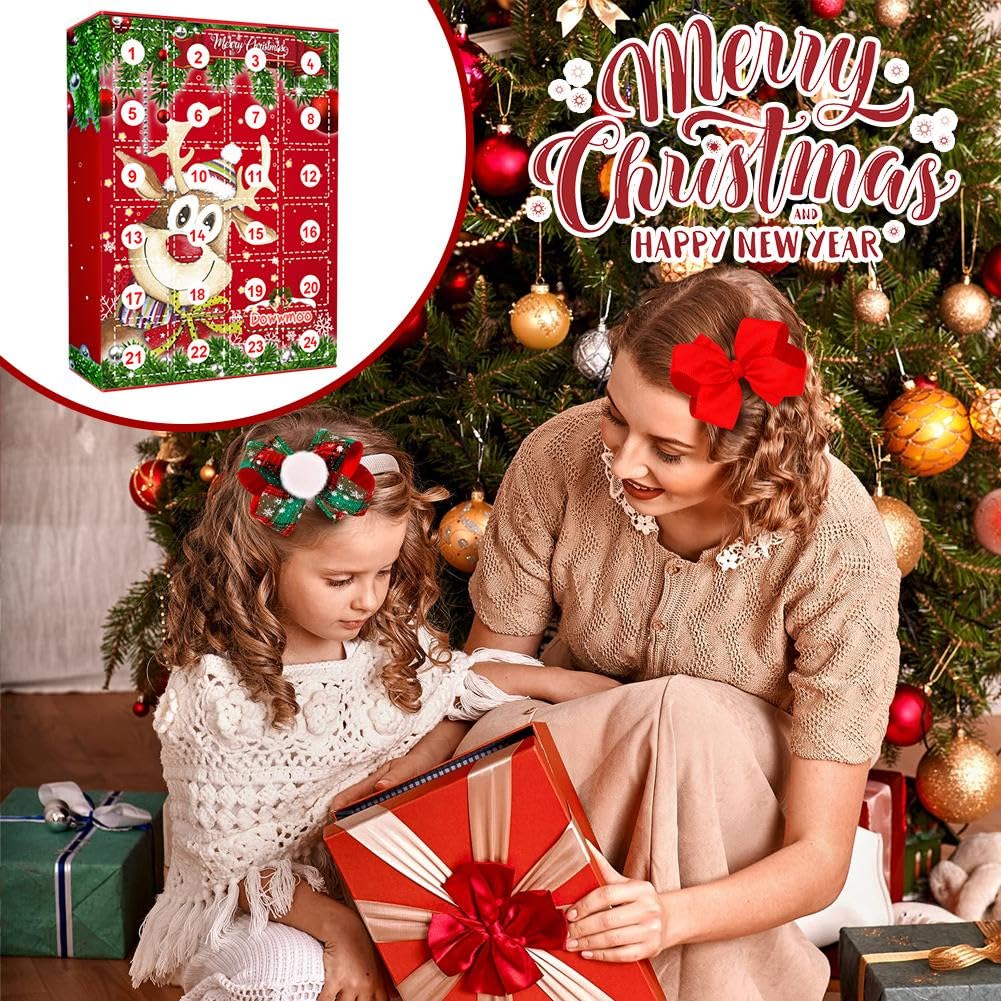 Amazon.co.jp: クリスマスアドベントカレンダーオーナメント24点