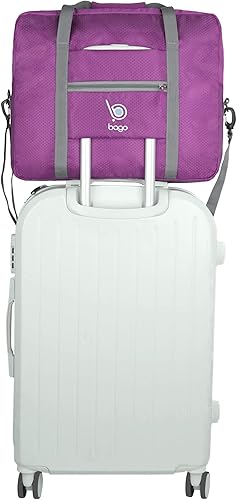 Miniatura 6 de Bago Bolsa de viaje para artículos personales para aerolíneas, se adapta a bolsa de viaje de 18 x 14 x 8 pulgadas, Spirit & Frontier Airlines, bolsa