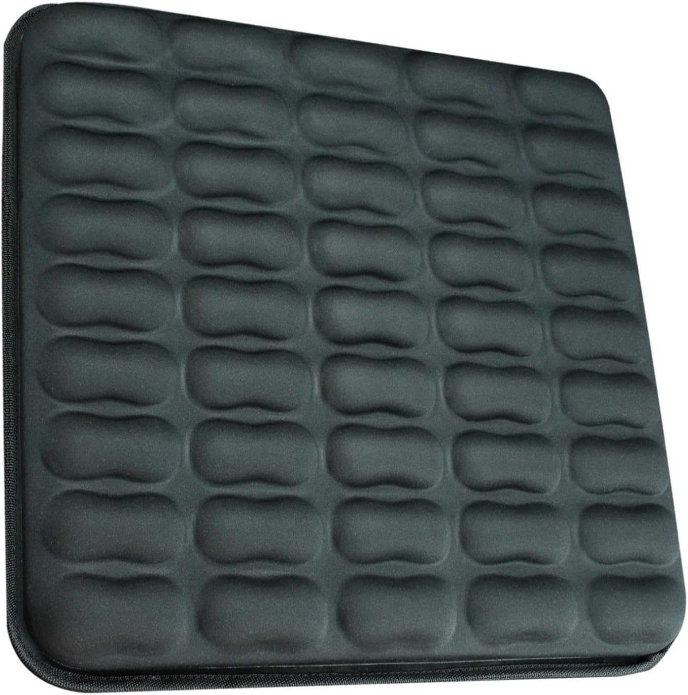Vive Max Gel Seat Cushion - Orthopedic, Bariatric Coccyx Pillow for Car, Truck Drivers, Wheelchair, Airplane, Stadium, and Office - Firm Pad for Sciatica, Back and Tailbone - Comfortable Pain Relief