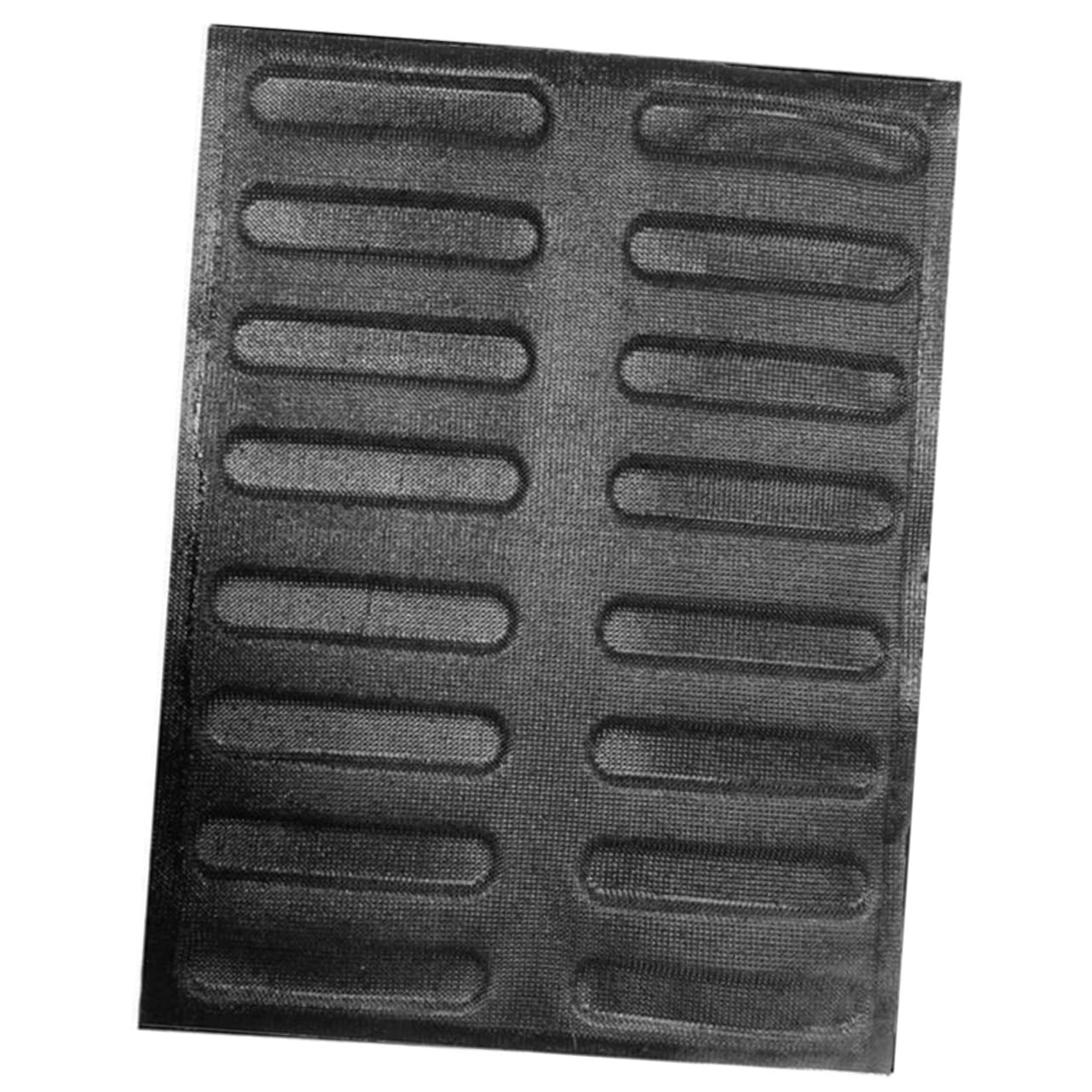 Amosfun Molde de Silicona para Pan Francés Molde Transpirable para Hornear Accesorio de Cocina para Brownies para Uso Diario Cacerolas