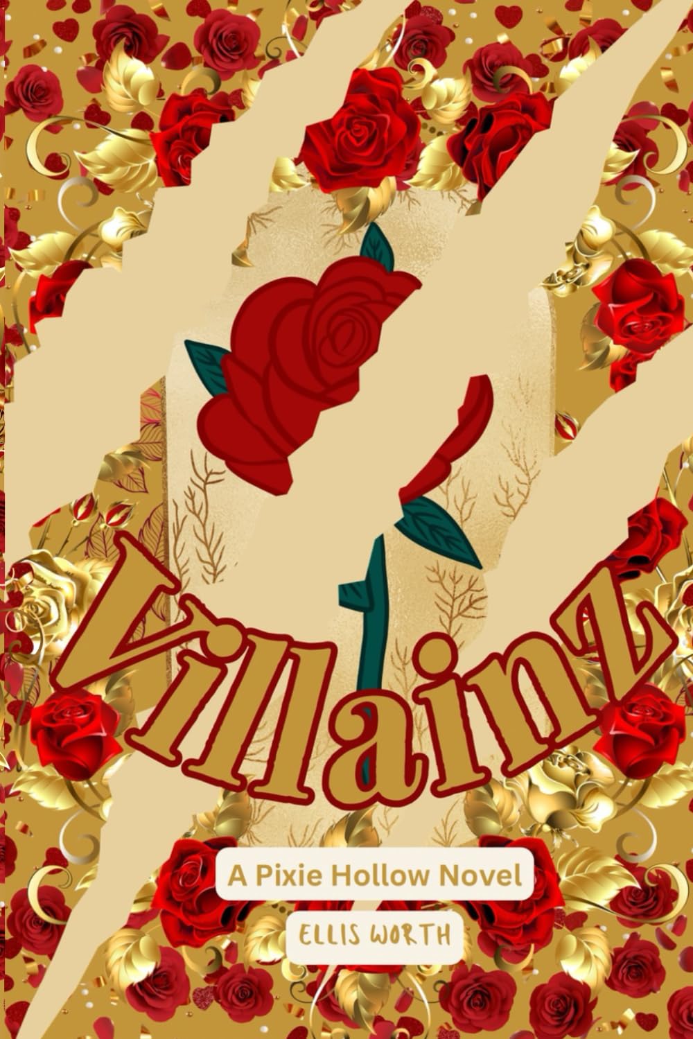 Villainz (A Pixie Hollow Novel): A Fractured Why Choose Beauty And The Beast Retelling With A Curvy FMC And Two Beast Twins