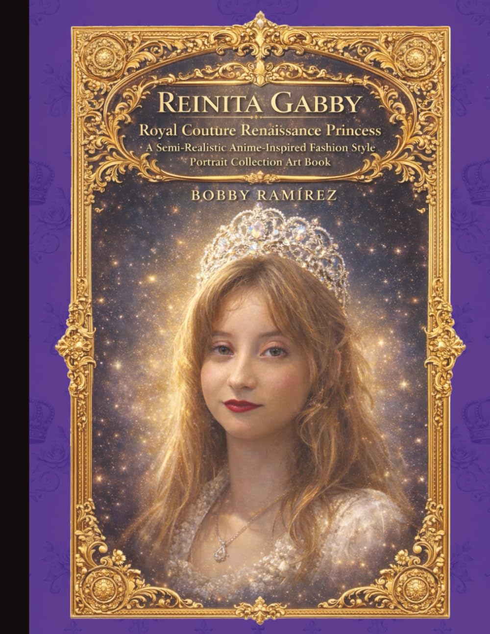 Reinita Gabby Royal Couture Renaissance Princess: A Semi-Realistic Anime-Inspired Fashion Style Portrait Collection Art Book
