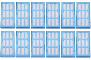 Refreshingly Pure Water: 12 Pack Replacement Filter Cartridges for Cat and Dog Drinking Fountains