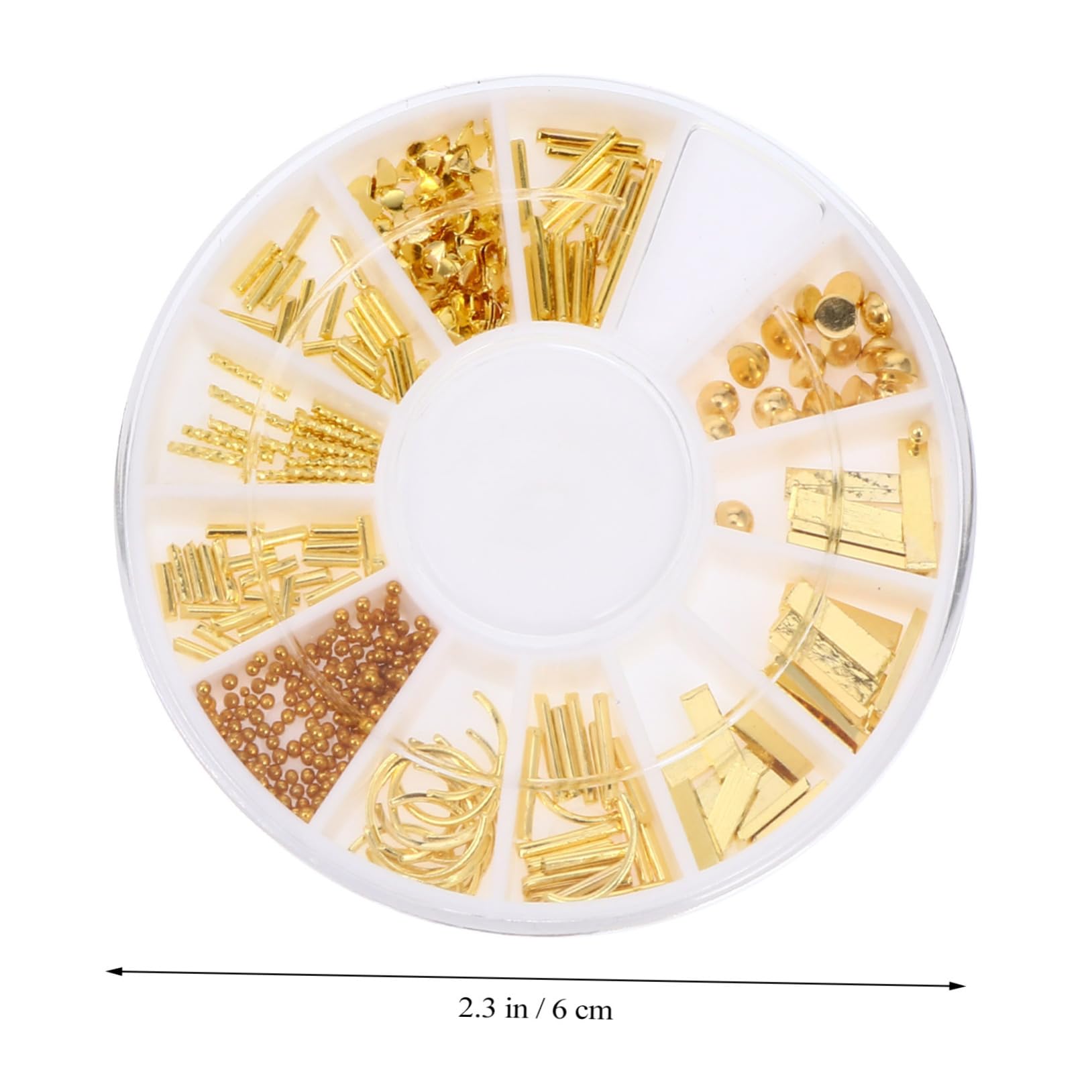 3 Set Decorazioni Per Unghie Per Nail Art Accessori Per Manicure Diy Eleganti Abbellimenti Per Unghie 8 Scatole*3