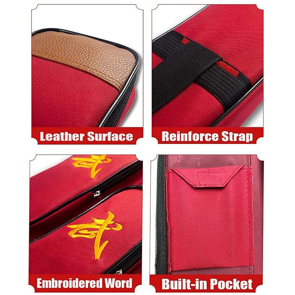 Borsa per spada a doppio strato - Borsa multifunzionale per armi per arti marziali Kung Fu Taichi Sword