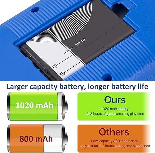 Miniatura 6 de Portable Retro Gaming Console, 3.0 inch Screen, 400 Classic Games (Grey)