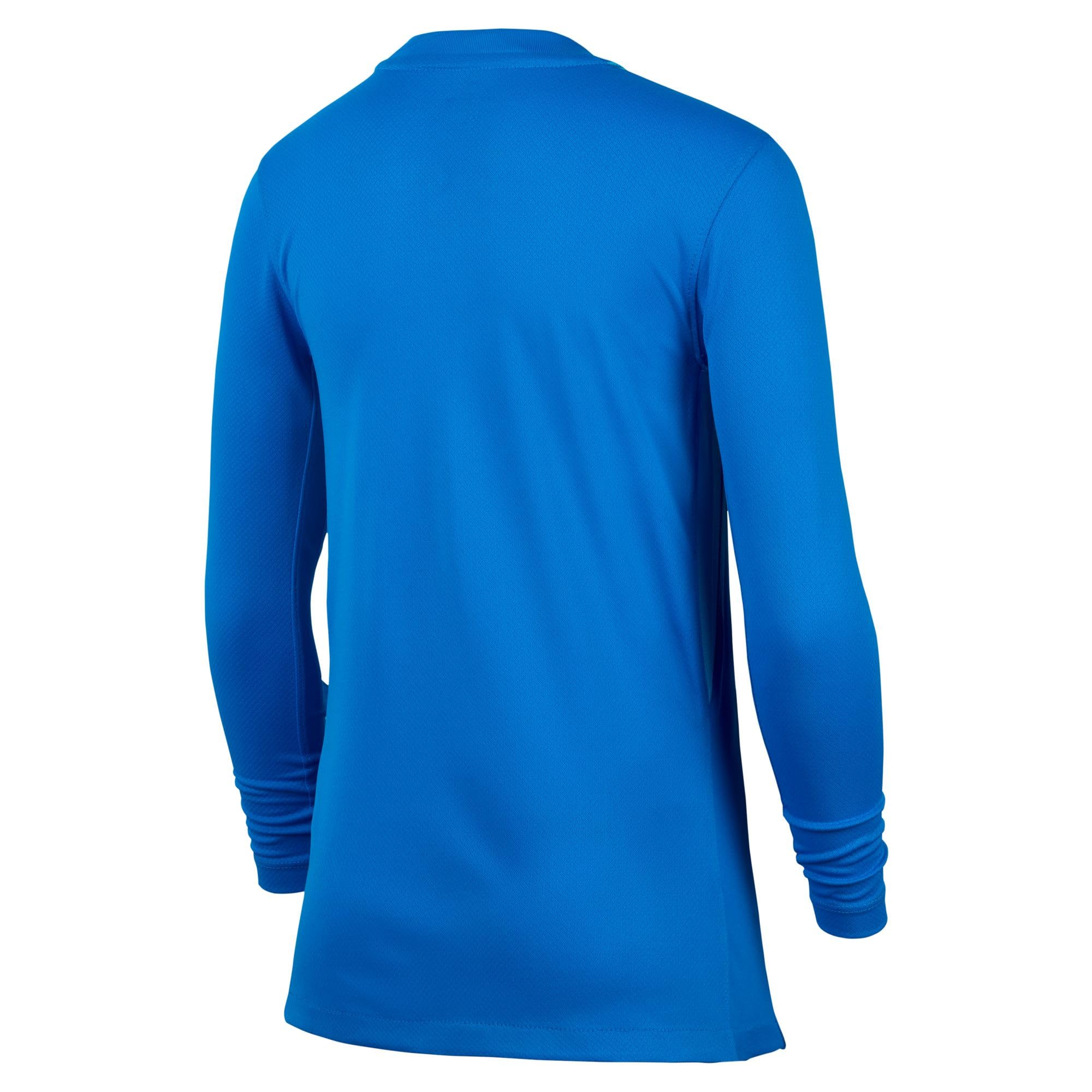 Norwegia 2025/26 Stadium Goalkeeper Nike Dri-FIT koszulka piłkarska z długim rękawem dla starszych dzieci, HM9793