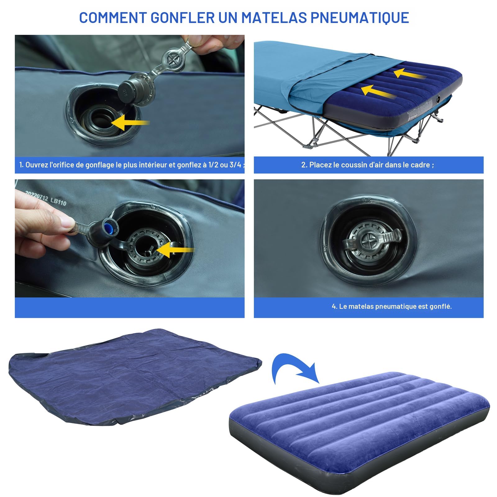 Matelas pneumatiques et pompes à air Woods - Canadian Tire