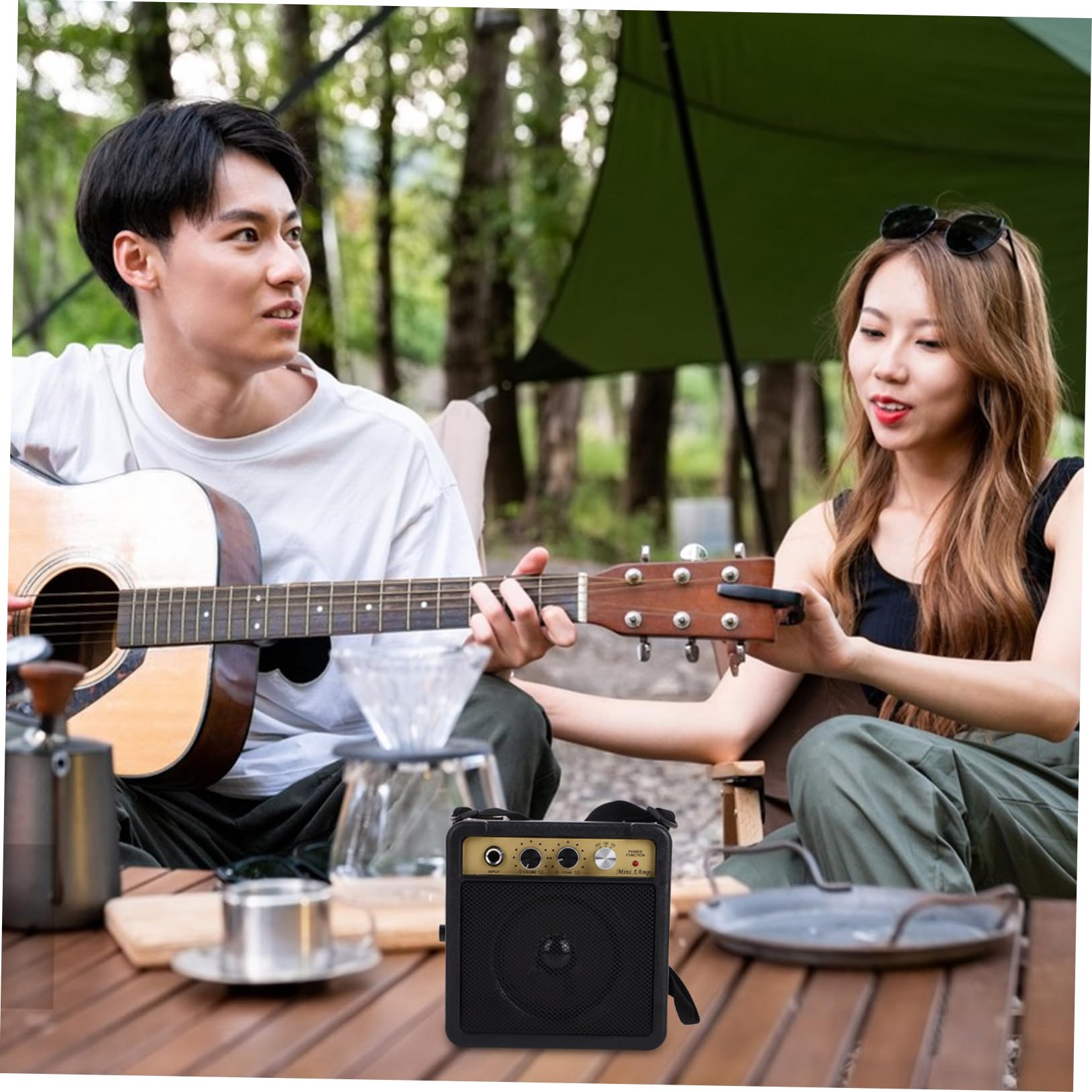 Kleiner Gitarrenverstärker Lautsprecher 5w für E-Gitarre, Tragbar