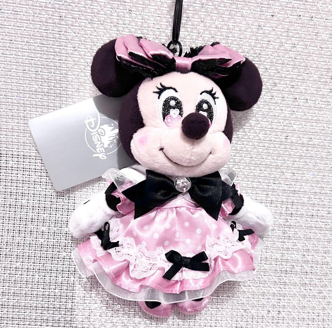 ディズニーマリーミニーストロベリーぬいぐるみ＆ぬいぐるみキーホルダー