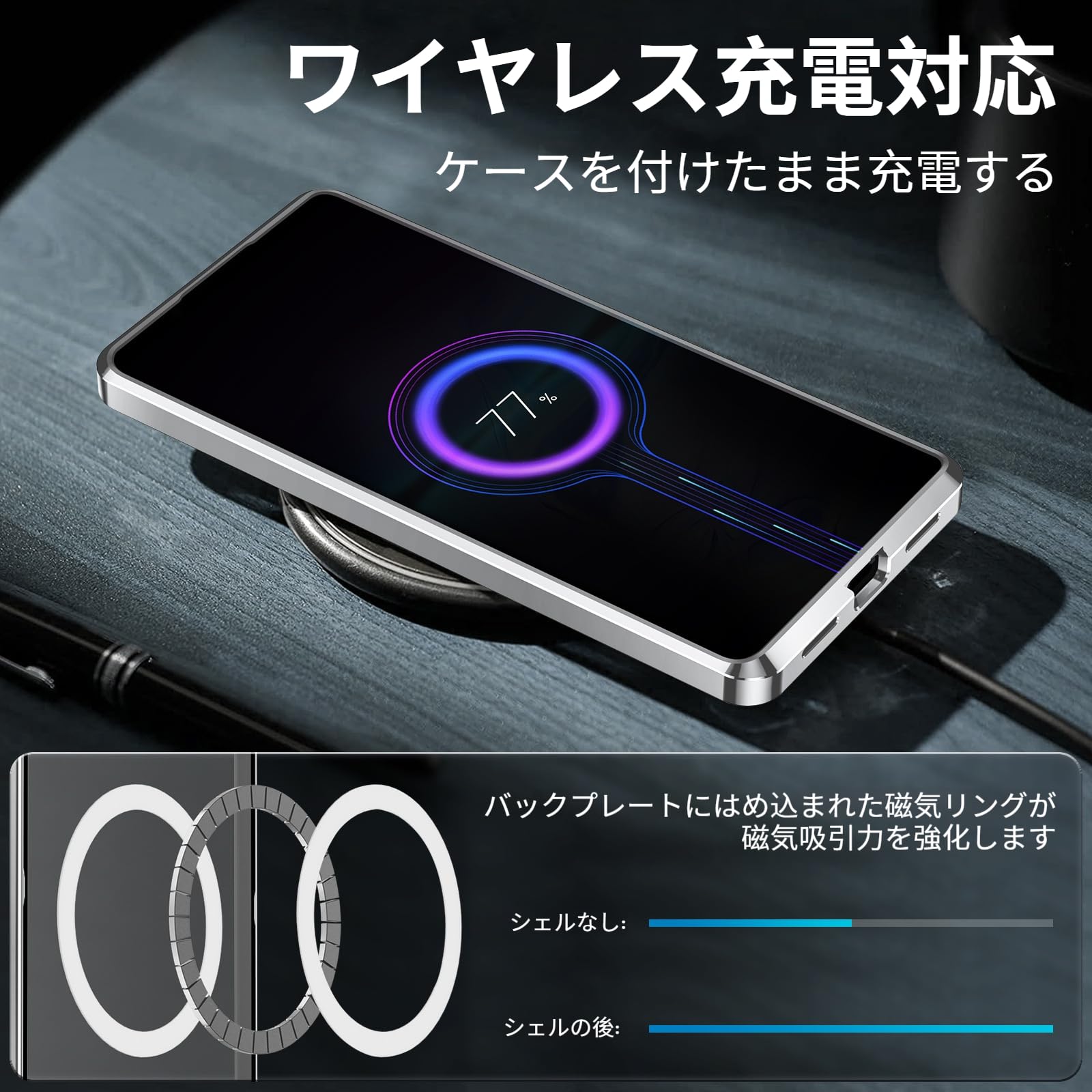 Amazon.co.jp: Sony Xperia 10 V ケース Magsafe充電対応 SO-52D SOG11