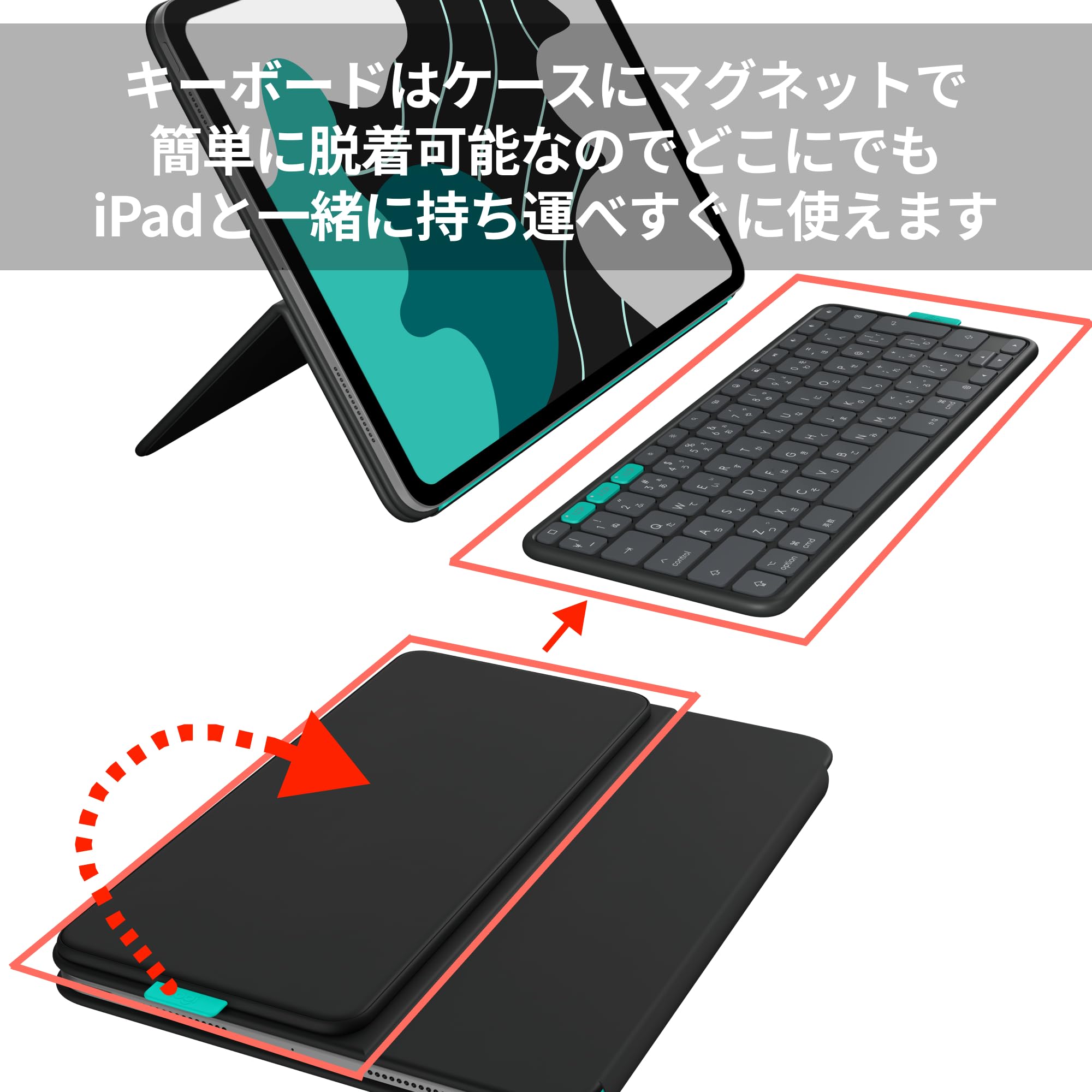 Amazon.co.jp: ロジクール Flip Folio iPad Pro 13インチ M5 / M4