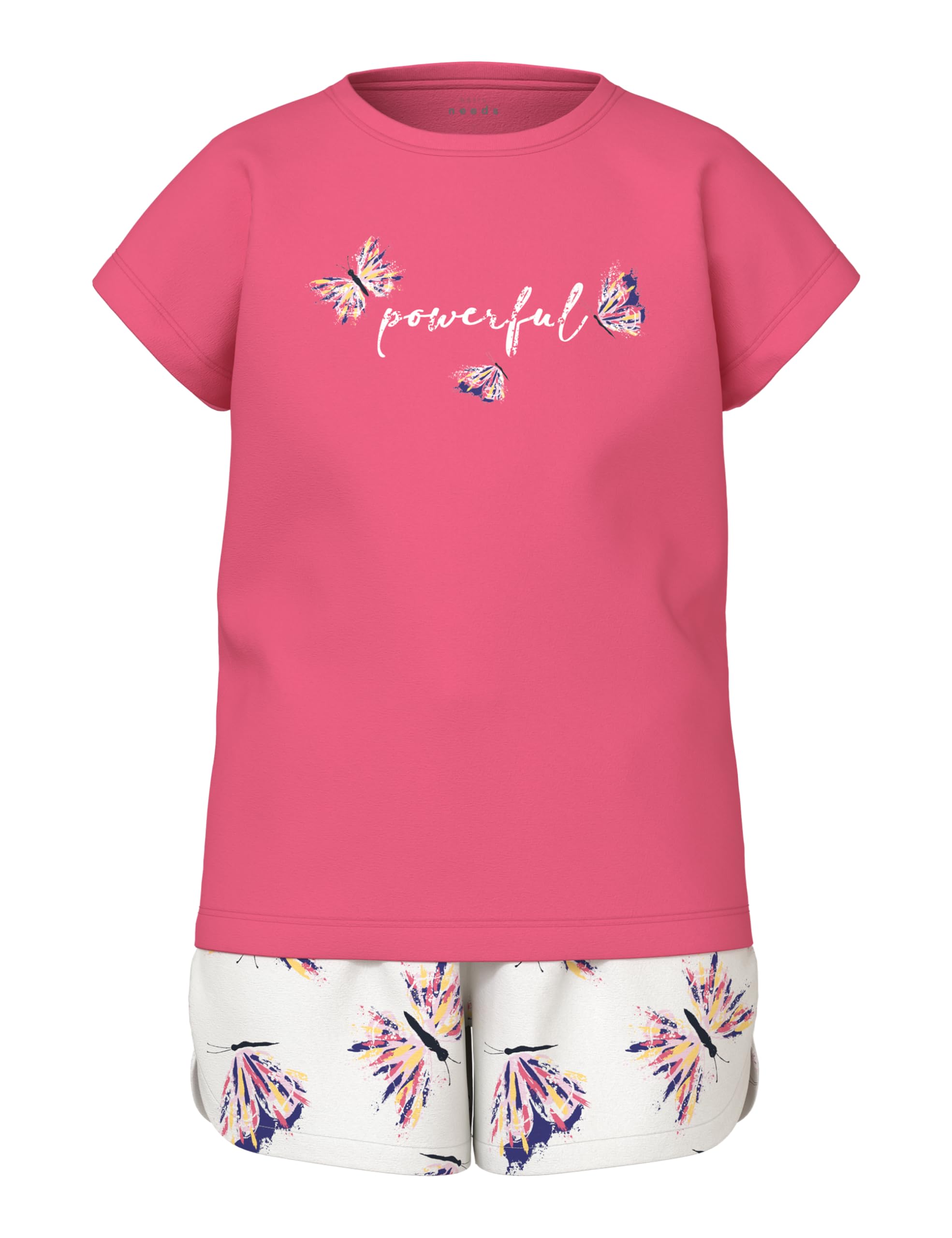 NAME IT Nkfvigea Capsl Top Set Conjunto de Camiseta para Niñas