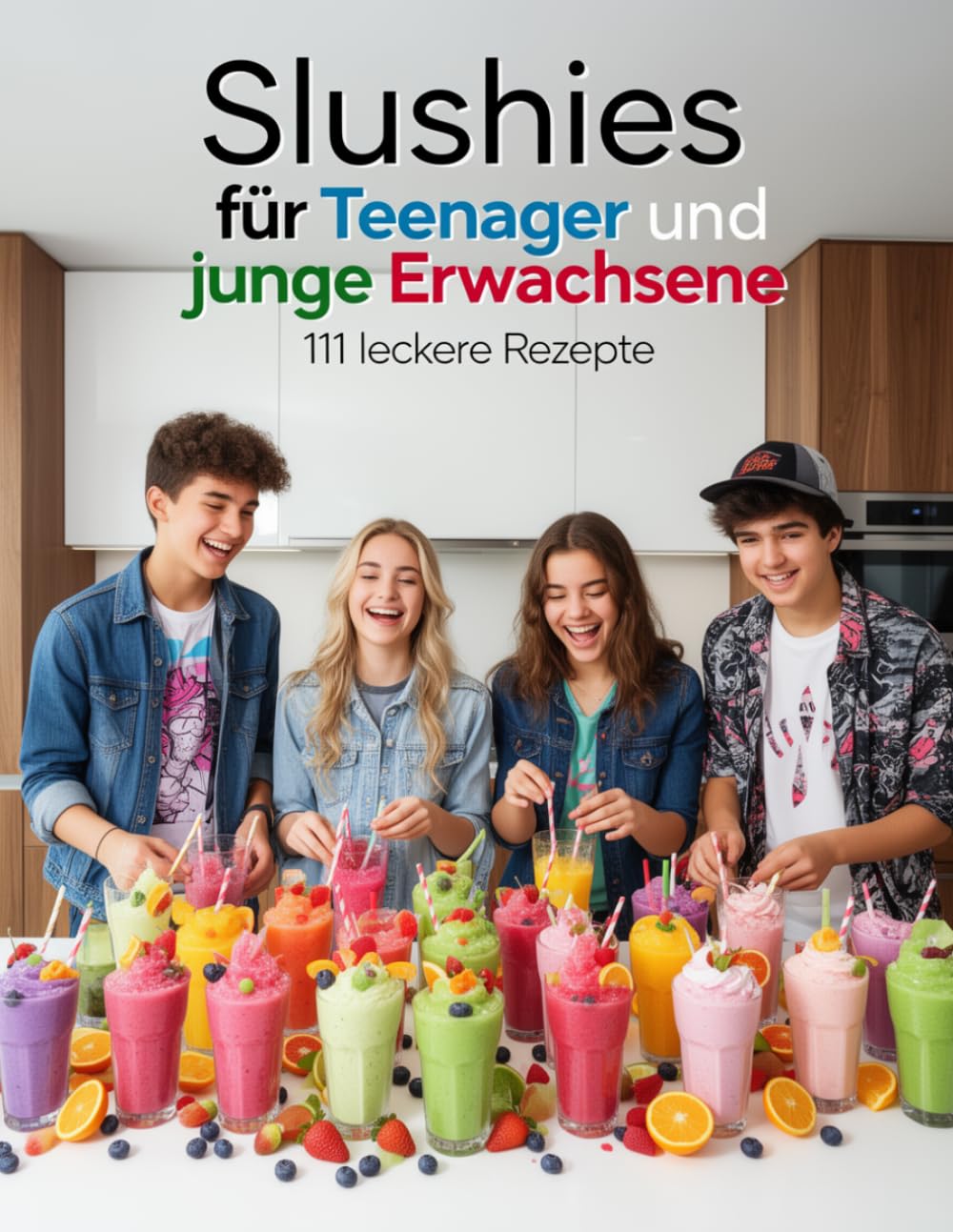 Slushies für Teenager und junge Erwachsene - 111 leckere Rezepte: cremige, fruchtige & erfrischende Sommer Drinks – Einfach & Schnell gemacht! (Kochen & Backen für Teenanger und junge Erwachsene)