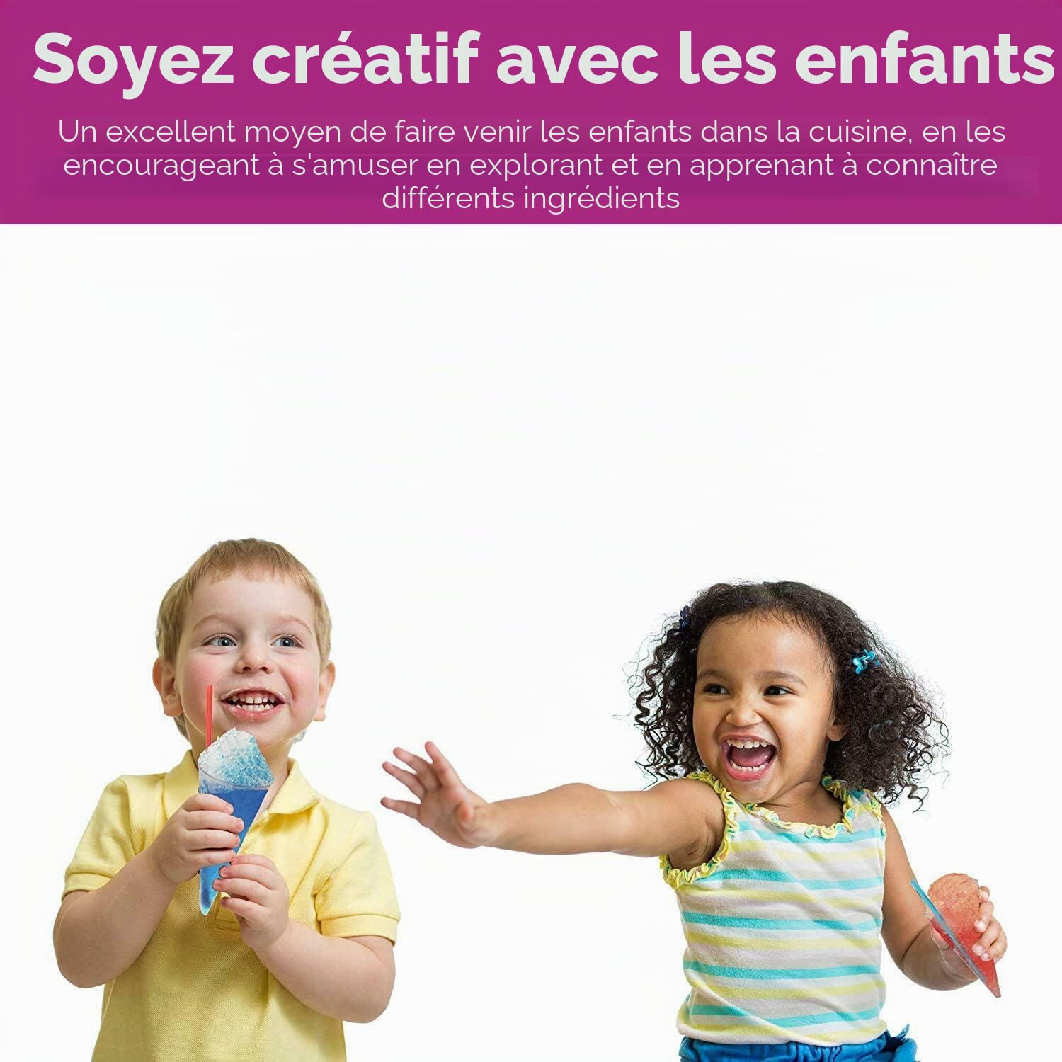 Neo Broyeur à glace électrique avec pichet amovible pour mélanger les slushies, cocktails, frappe, café et thé glacé (gris foncé)