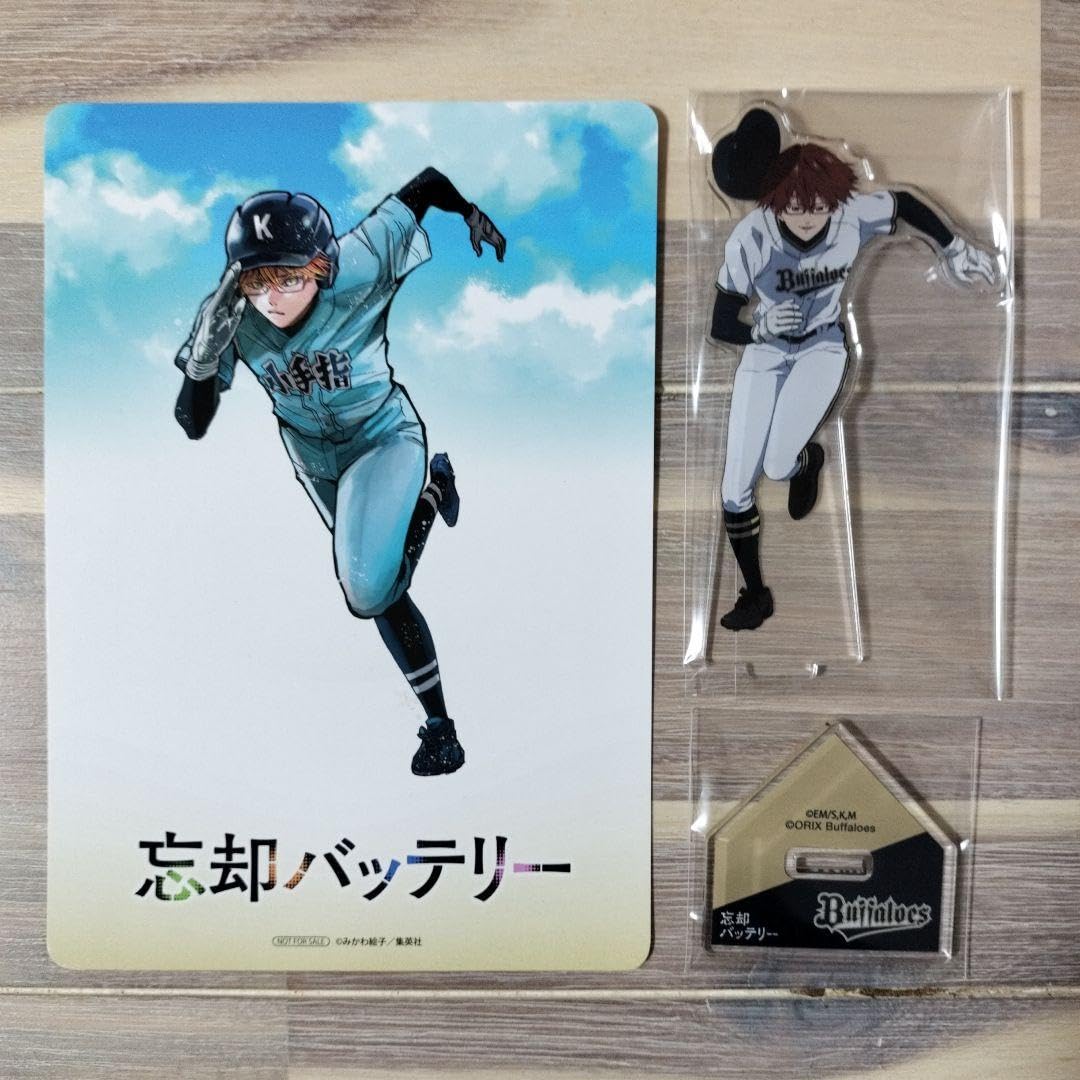 Amazon.co.jp: 千早瞬平 忘却バッテリー×バファローズ アクスタ