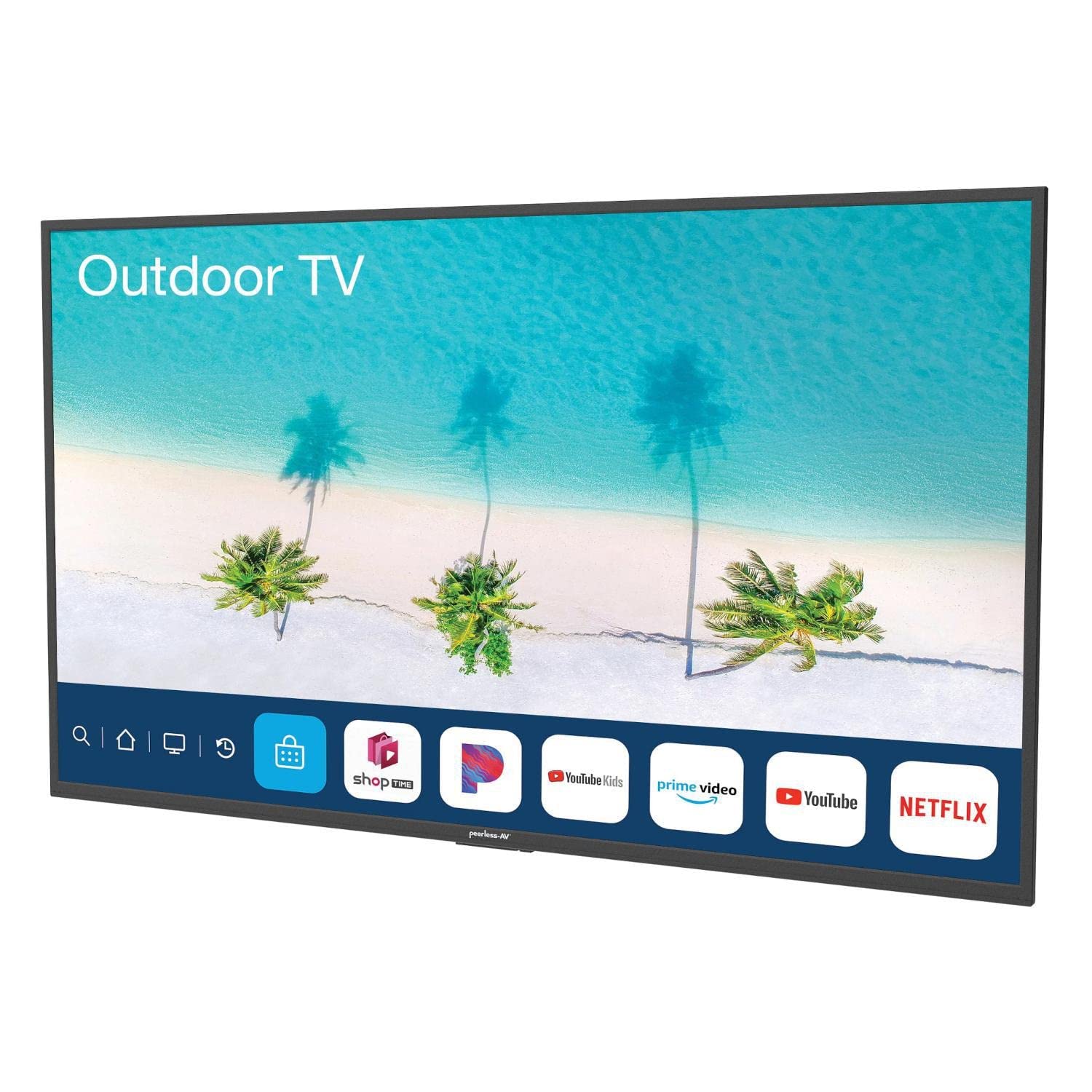 Peerless-AV 65 Neptune Partial Sun Outdoor 4K HDR Smart TV w Free Outdoor Tilting Wall Mount WPTV653