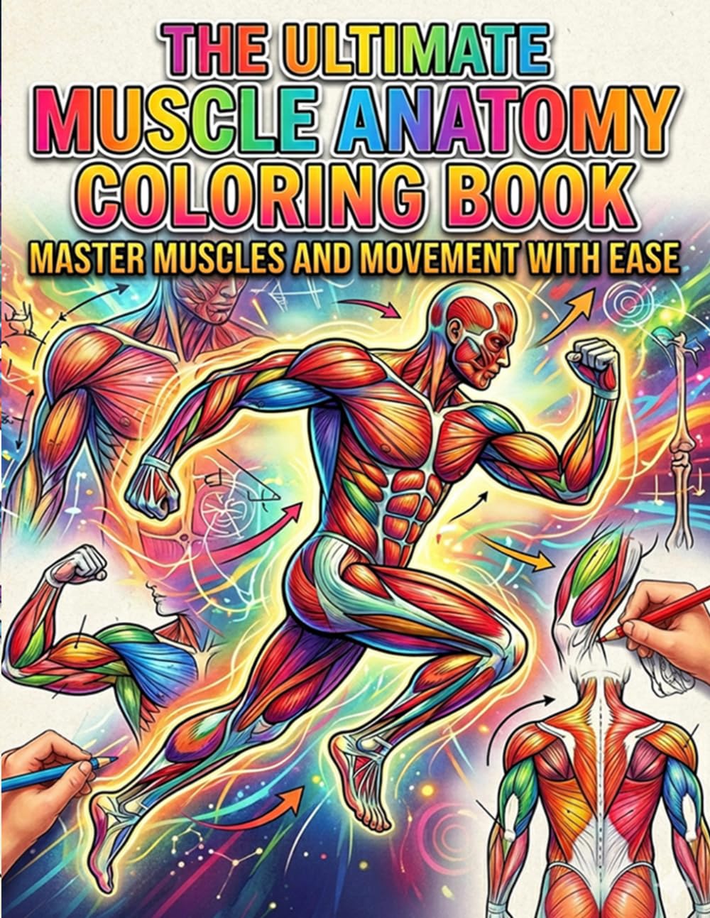 The Ultimate Muscle Anatomy Coloring Book: Master Muscles and Movement with Ease: A Fun and Easy Guide to Learning the Muscular System Through Coloring