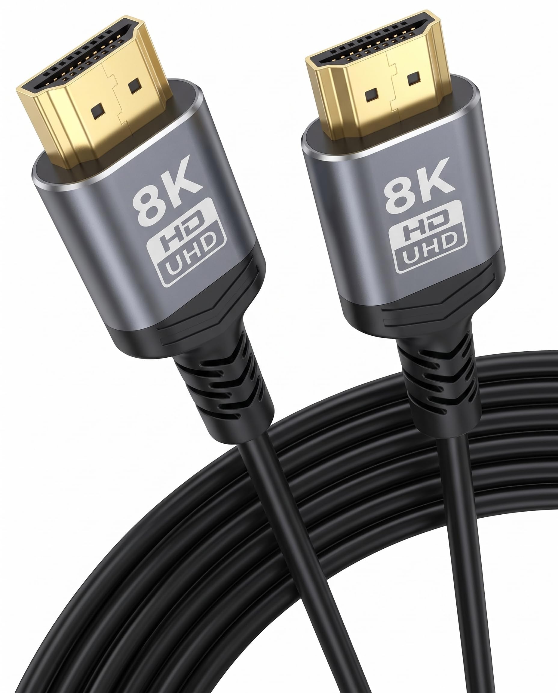 Cavo HDMI 8K 9 m, lungo HDMI 2,1 a parete, CL3, per PS5 8K a 60 Hz | 48Gbps ad alta velocità schermato 4K, 2K, eARC, HDR, HDCP 2.3 per Roku TV/laptop/monitor/HDTV/PC