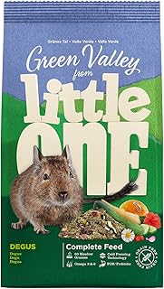 Little One Green Valley Faserfutter für Degus | 750 g | Alleinfutter Grünes Tal | Mit Vitaminen und Mineralstoffen | Kann bei der Zahnpflege und Verdauung unterstützen product image