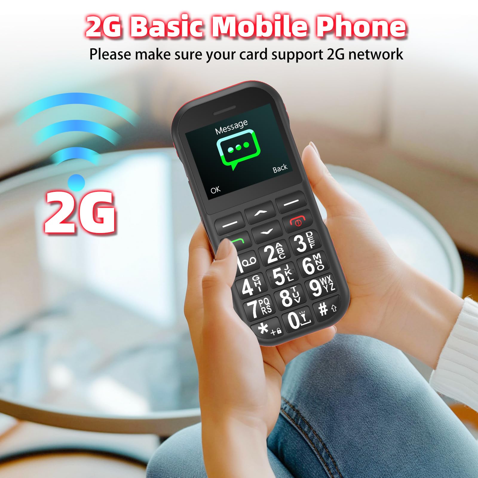 artfone C1 Plus Mobiele Telefoon voor Senioren en Ouderen