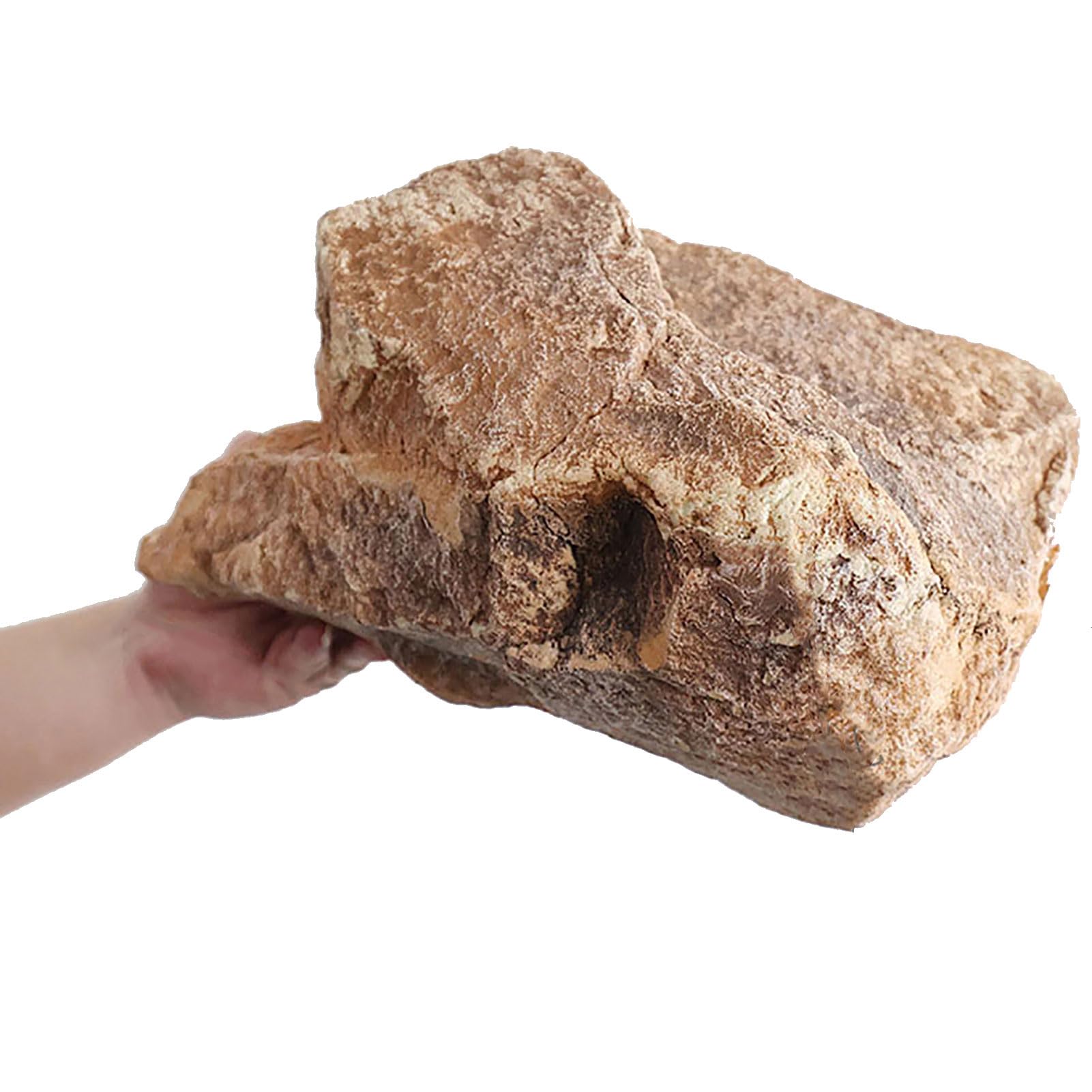 Outdoor Faux Rock Cover - Artificial Fake Boulder for Well Pump, Septic Tank, and Grounding Wiring, Ideal for Gardens and Landscaping