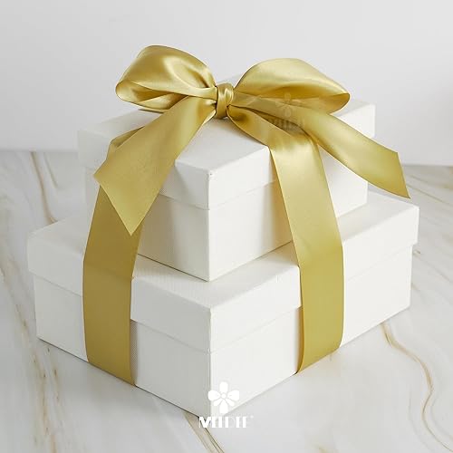 Vista 161 de MEEDEE Orange Satin Ribbon - 1.5 inch Double Faced Satin Ribbon, 50 Yards - Neon Tangerine - For Christmas, Thanksgiving, Halloween, Weddings