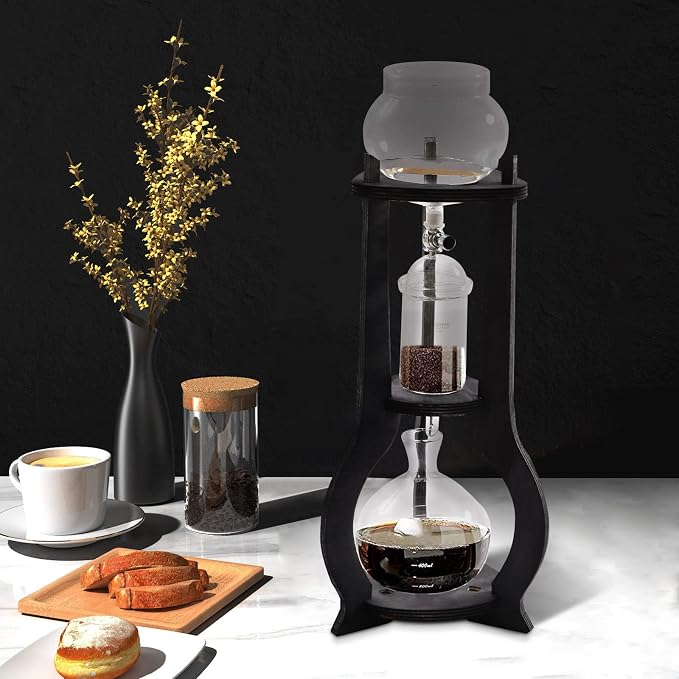 Cafetera de Goteo para Café Frío Manual con Filtro de Acero Inoxidable 600ml miniatura 6