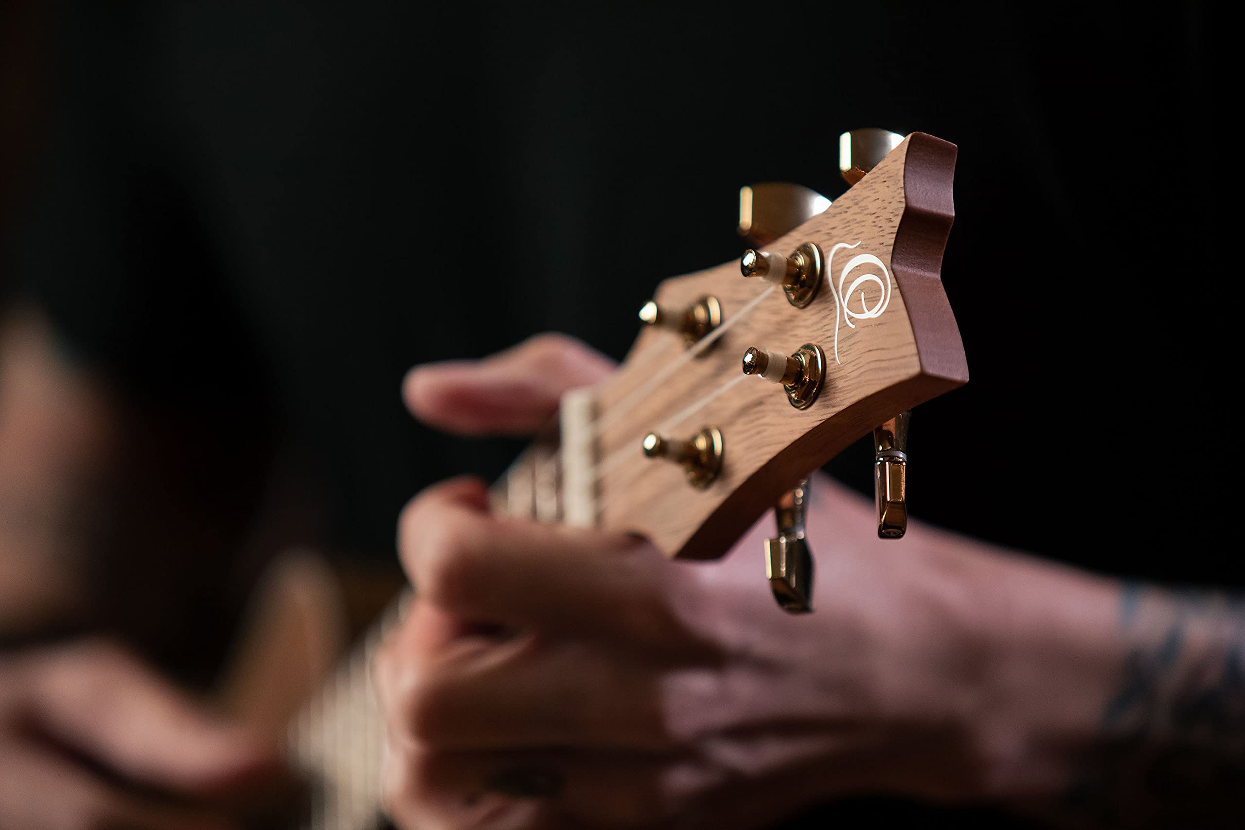 Ortega LIZARD-CC-GB Ukulele Lizard Series Concert Estuche incluido - Paldao natural